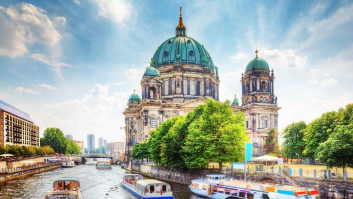 German architecture and scenery connected with Oktoberfest culture