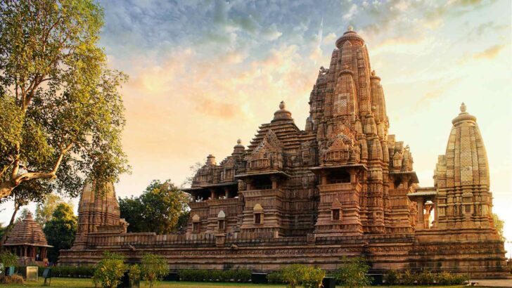 Indian architecture and cultural scenery connected with Diwali celebrations