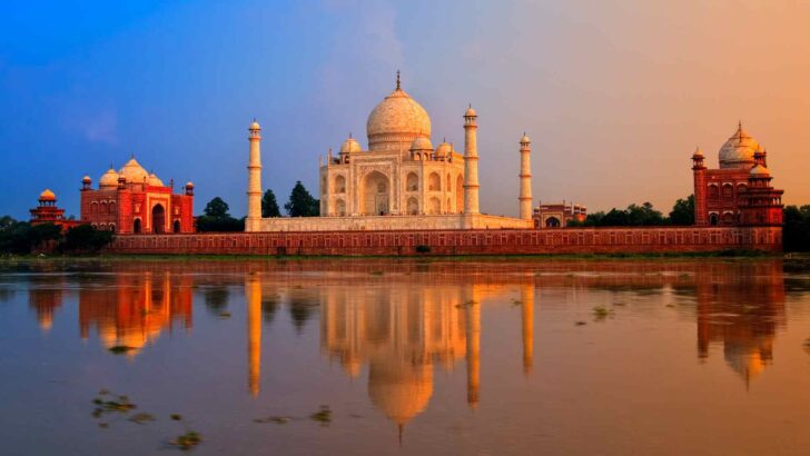 Colorful Indian cultural scene representing the setting of many Diwali traditions