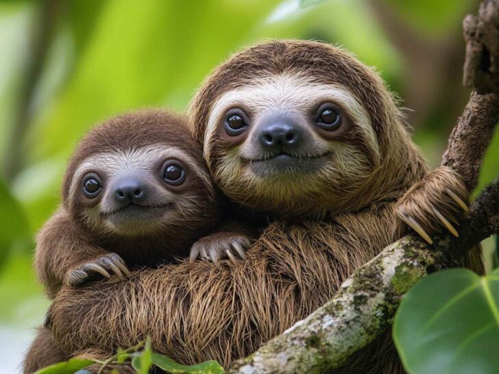 Sloth fun facts