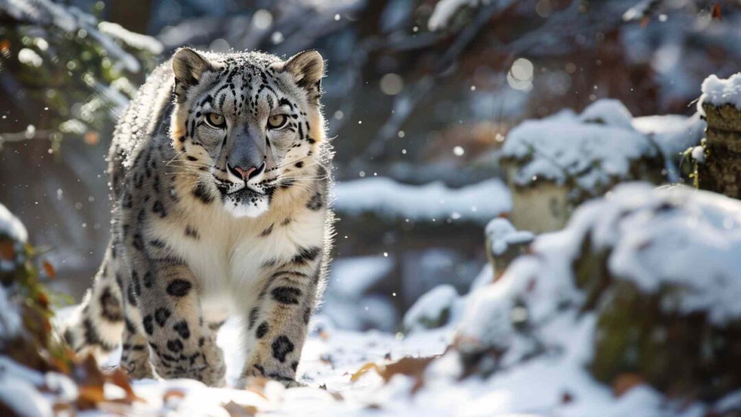 SNOW LEOPARD FUN FACTS visual data 7