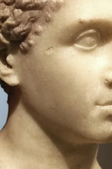 Marble portrait bust identified as Cleopatra VII