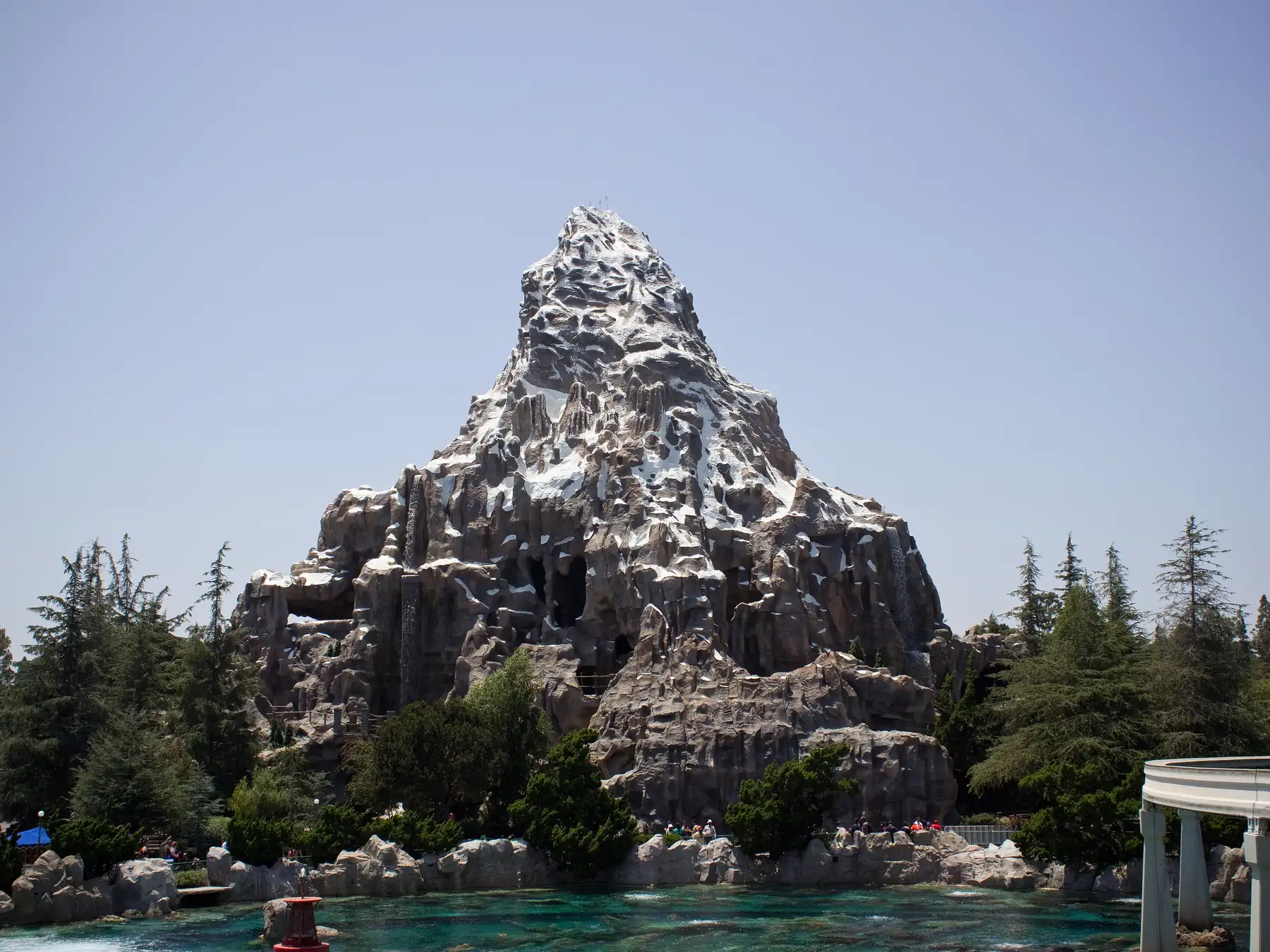 Matterhorn Bobsleds mountain at Disneyland