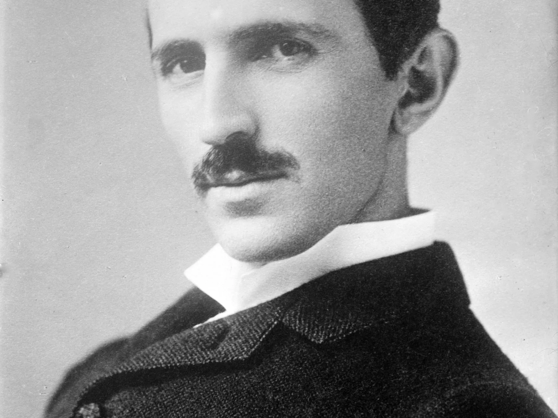 Historic portrait of Nikola Tesla
