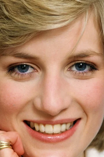 Close-up portrait of Diana, Princess of Wales