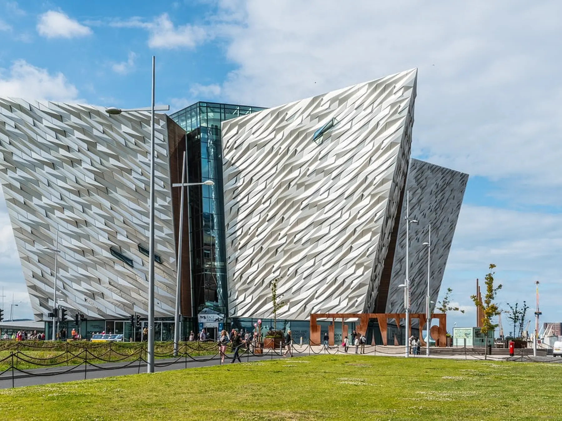 Titanic Belfast museum in Northern Ireland