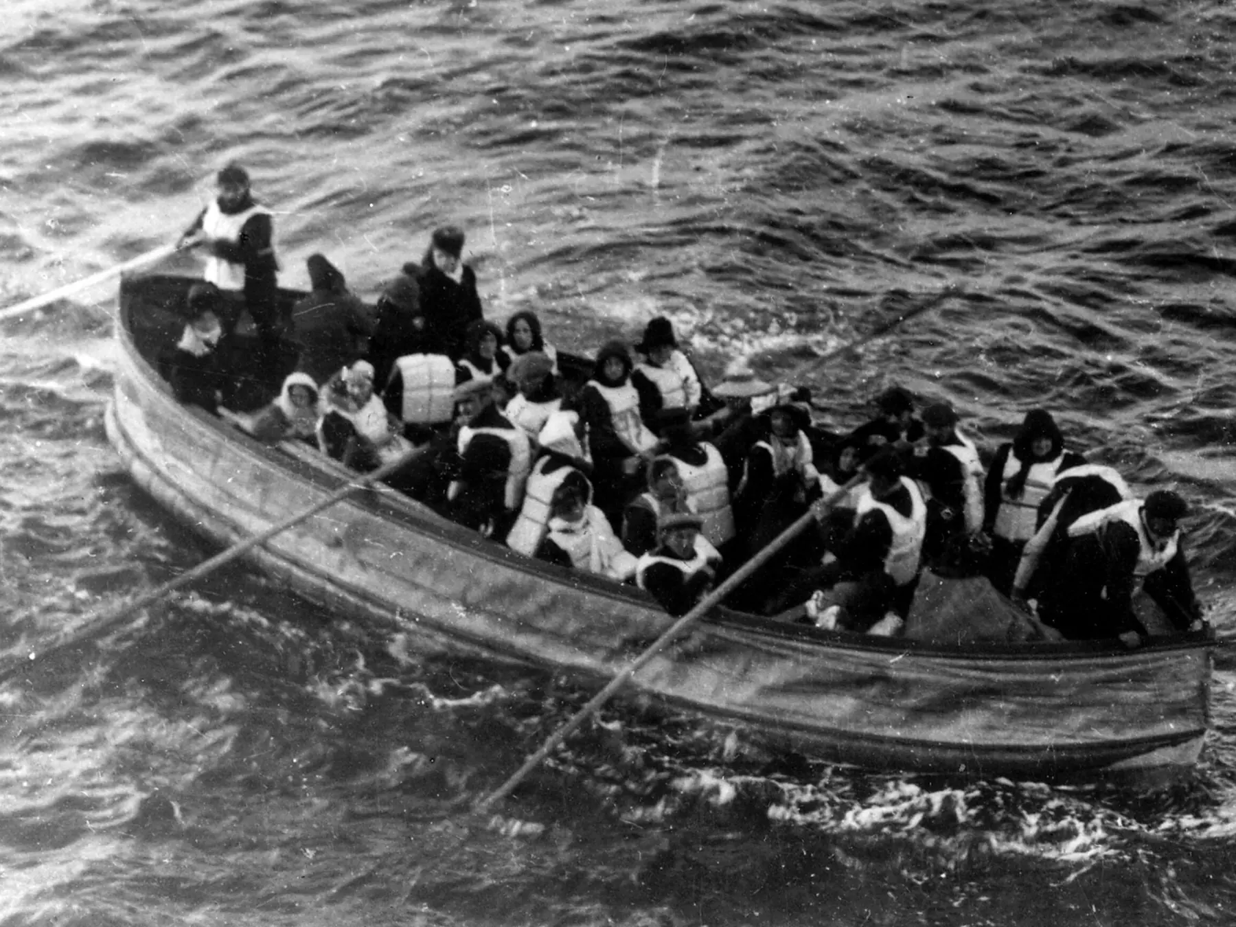 Historic lifeboat from the Titanic era
