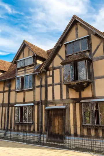 Shakespeare's birthplace in Stratford-upon-Avon