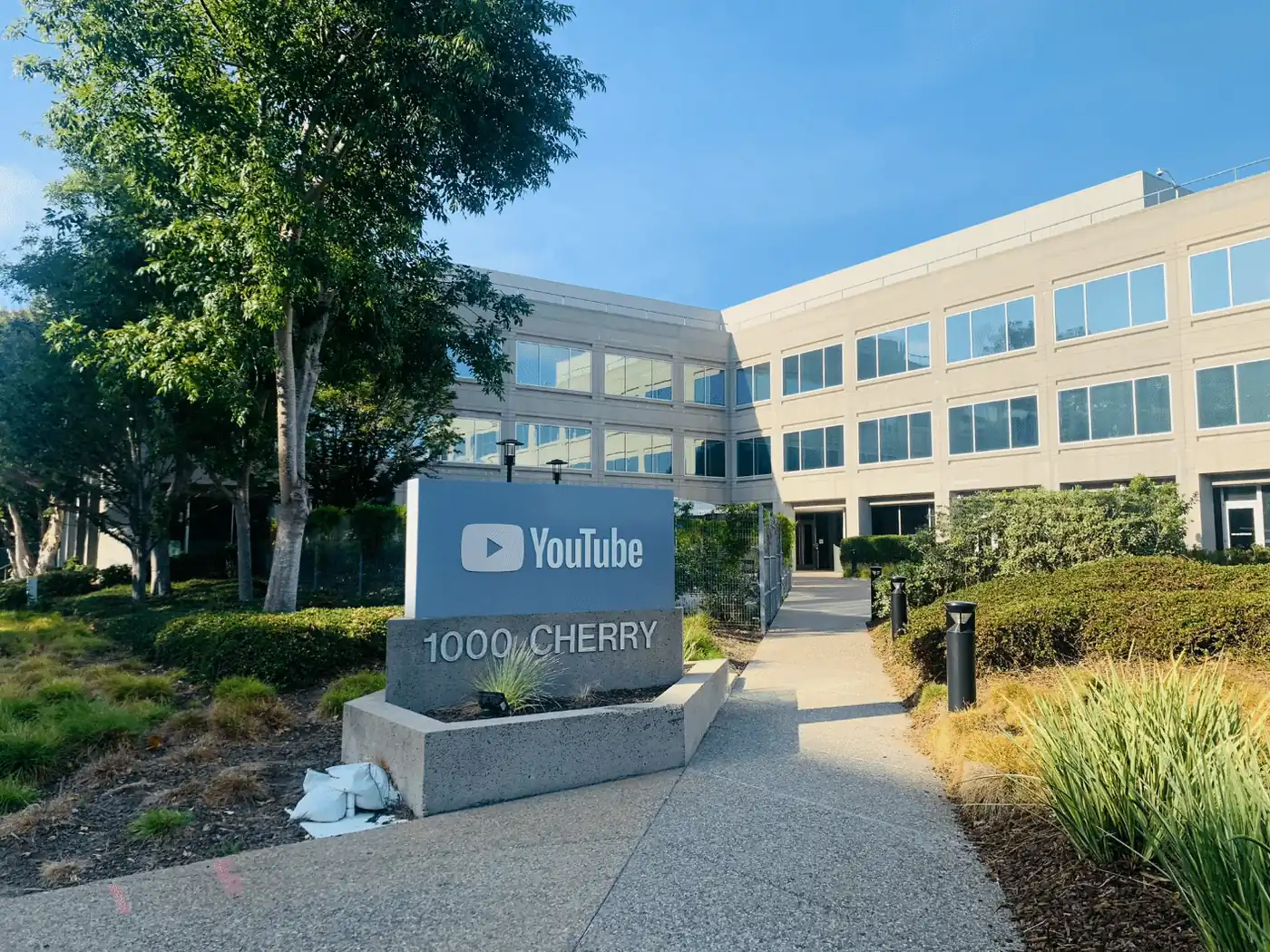 YouTube headquarters in San Bruno
